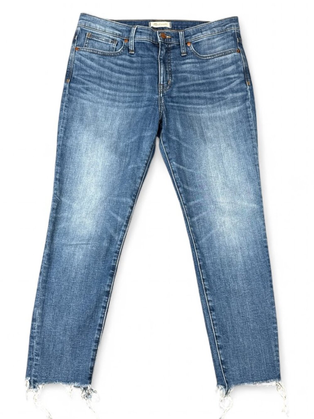 Madewell 9" High-Rise Skinny Crop Jeans Women's 32 Blue H5803